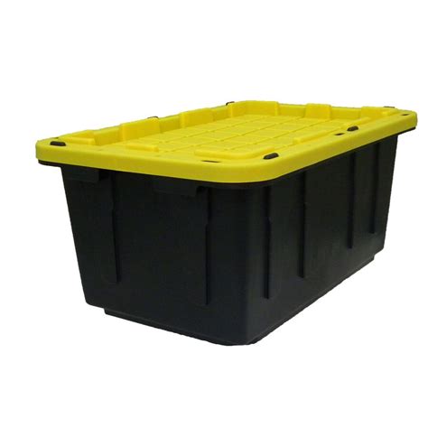 metal storage box lowes|lowe's 17 gallon storage containers.